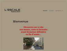 Tablet Screenshot of lescale-nancy.fr